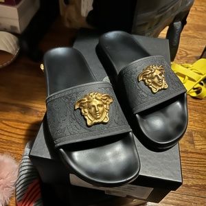 Womens Versace Slides